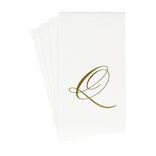 White Pearl-Paper Linen Napkin Airlaid Guest-Signature 24In