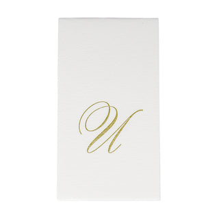 White Pearl-Paper Linen Guest Towels Airlaid - 12 In