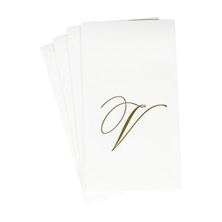 White Pearl-Paper Linen Guest Towels Airlaid - 12 In