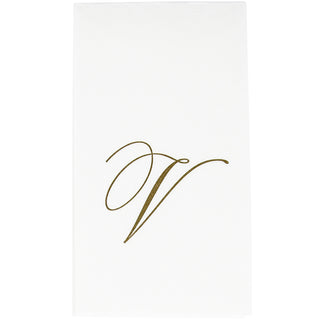 White Pearl-Paper Linen Guest Towels Airlaid - 12 In