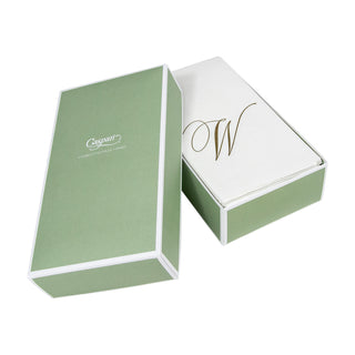 White Pearl-Paper Linen Guest Towels Airlaid - 12 In