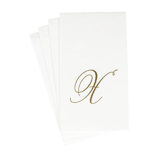 White Pearl-Paper Linen Napkin Airlaid Guest-Signature 24In