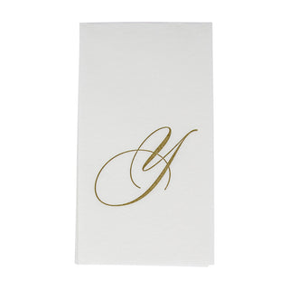 White Pearl-Paper Linen Guest Towels Airlaid - 12 In