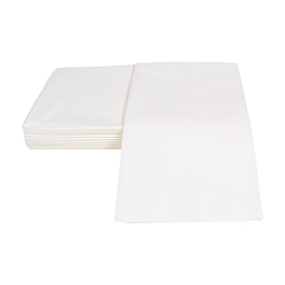 White Pearl-Paper Linen Guest Towels Airlaid - 12 In