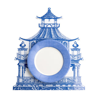 Chinoiserie Toile Pagoda Hardback Placemat - 1 count