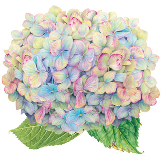 Blooming Hydrangea Hardback Placemat - 1 count