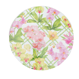 Orchid Conservatory Hardback Placemat - 1 count