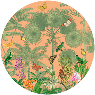 Paradise Garden Melon Hardback Placemat - 1 count