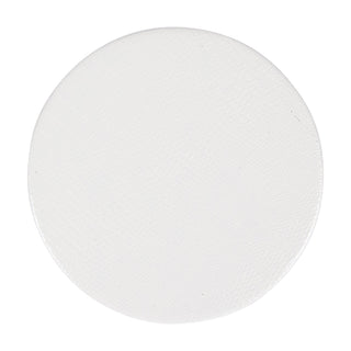 Cream Lizard Coaster Round 8 In Felt-4 Inch Diam