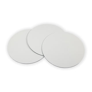 Cream Lizard Ttop Placemat Round Felt-14.5 Diam