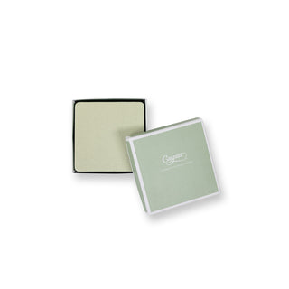 Moss Green Square Lizard Coasters - set of 8