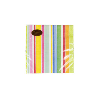 Cabana Stripe Bright Napkin Luncheon