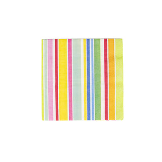 Cabana Stripe Bright Napkin Luncheon