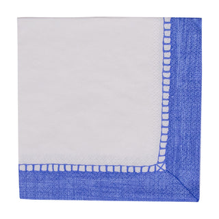 Linen Blue Napkin Cocktail - 20 count