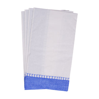 Linen Blue Guest Towel - 15 count