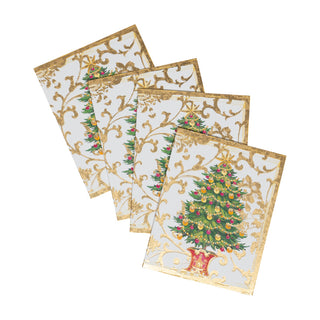Gilded Tree Foil Enclosures 4 Pk Foil