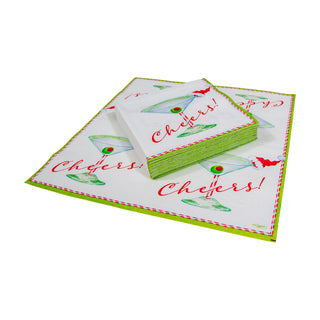 Christmas Cocktail Cheers! Napkin Cocktail