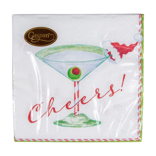 Christmas Cocktail Cheers! Napkin Cocktail