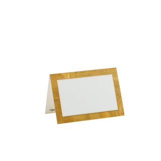Gold Leaf Placecards 10 In Packet