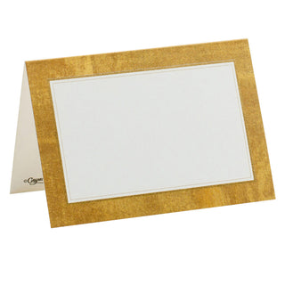 Gold Leaf Placecards 10 In Packet