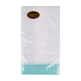 Linen Robin's Egg Blue Guest Towel