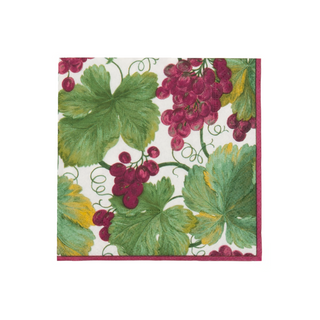 Vineyard Bordeaux Cocktail Napkins - includes 20 Cocktail Napkins