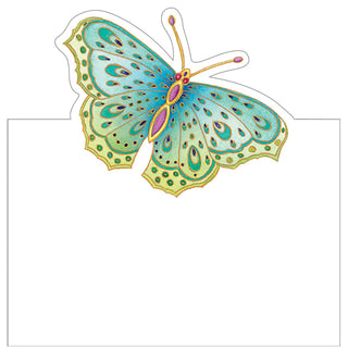 Jeweled Butterflies Place Cards Die Cut Package 8 In