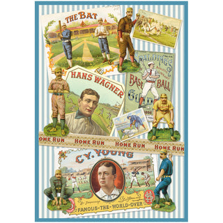Baseball Cards Blank Greeting Card - 1 card with envelope