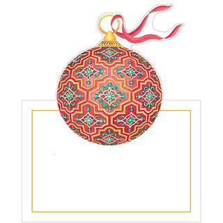 Imperial Ornaments Place Cards Die Cut Package 8 In