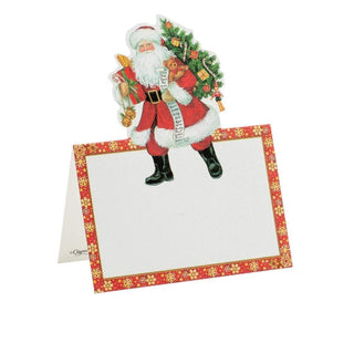 Lynn Haney Santa Place Cards Die Cut Package 8 In