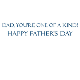 Happy Father'S Day Bow Ties Father's Day Greeting Card - 1 card with envelope