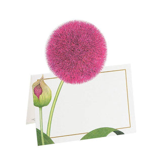 Karen's Alliums Place Cards Die Cut Package 8 In