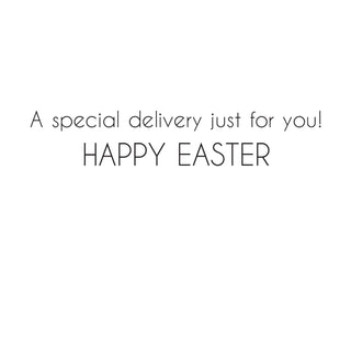 Bunny Hop Easter Greeting Card - 1 card with envelope