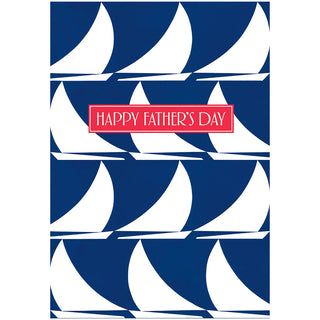 Sail Away Father's Day Greeting Card - 1 card with envelope