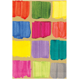Color Swatch (Ff) Blank Greeting Card - 1 card with envelope