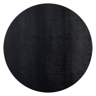 Black Lizard Ttop Placemat Round Felt 14.5 In Dm