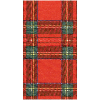 Royal Plaid Guest Towel