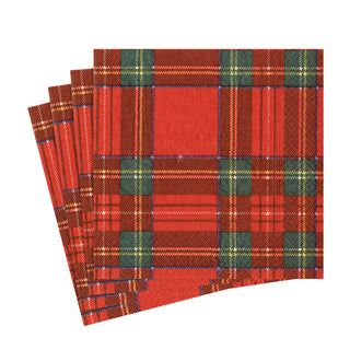 Royal Plaid Napkin Luncheon