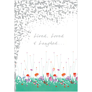 Lived Loved Laughed Foil Eday N Size-Sympathy/Foil