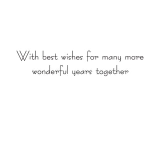 Album Of Birds And Flowers Anniversary Greeting Card - 1 card with envelope