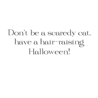 Bat Cat Halloween Specialty Cards 6 In