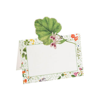 English Country Garden Place Cards Die Cut Package 8 In