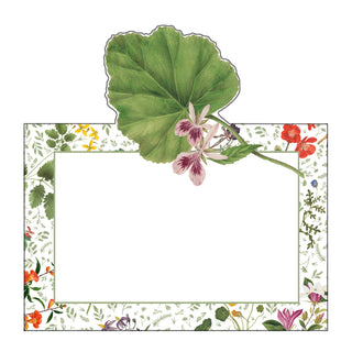 English Country Garden Place Cards Die Cut Package 8 In