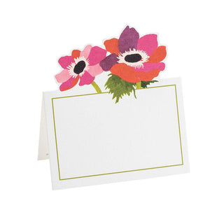 Poiret Floral Place Cards Die Cut Package 8 In