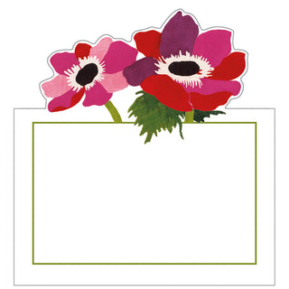 Poiret Floral Place Cards Die Cut Package 8 In