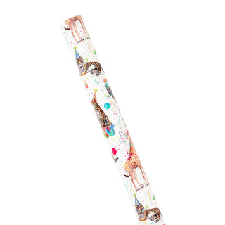 Party Animals Roll Wrap 30 Inch X 8Ft-2 Inch Core