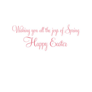 Robin Wreath Easter Greeting Card - 1 card with envelope