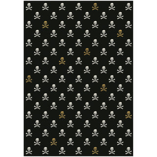 Skull And Crossbones Blank Greeting Card - 1 card with envelope