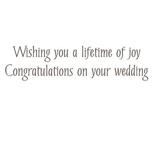 Hummingbird Trellis Wedding Greeting Card - 1 card with envelope