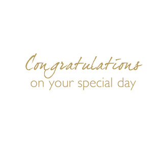 Mazel Tov Fuchsia Foil Religious Greeting Card - 1 card with envelope